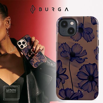 BURGA】カスタマイズOK☆Velvet Night花柄フラワー☆機種各種 (BURGA