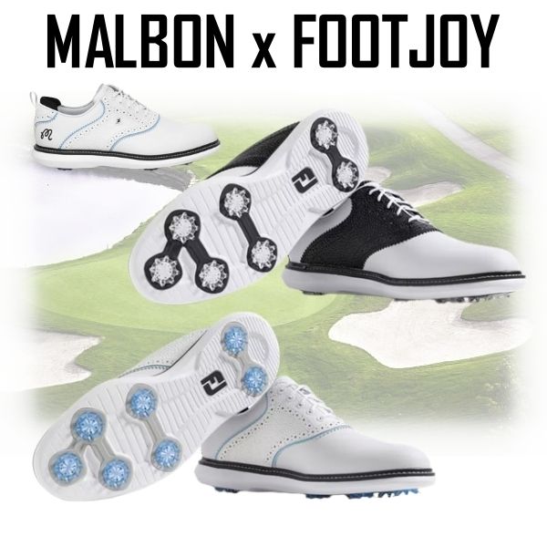 おしゃれ◇【Malbon x FOOTJOY】TRADITIONS ◇ゴルフシューズ (Malbon