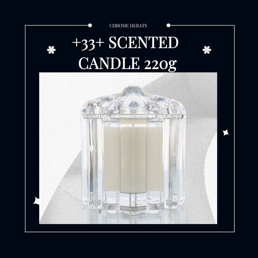 CHROME HEARTS バカラのキャンドル +22+ SCENTED CANDLE 220g (CHROME