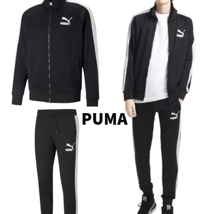 PUMA】ICONIC T7 トラックジャケット & パンツ (PUMA/セットアップ