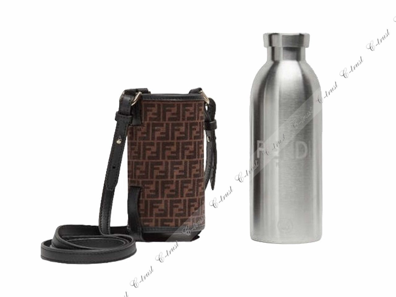 最短翌日着・関税送料込】 FENDI × 24BOTTLES ボトル holder (FENDI