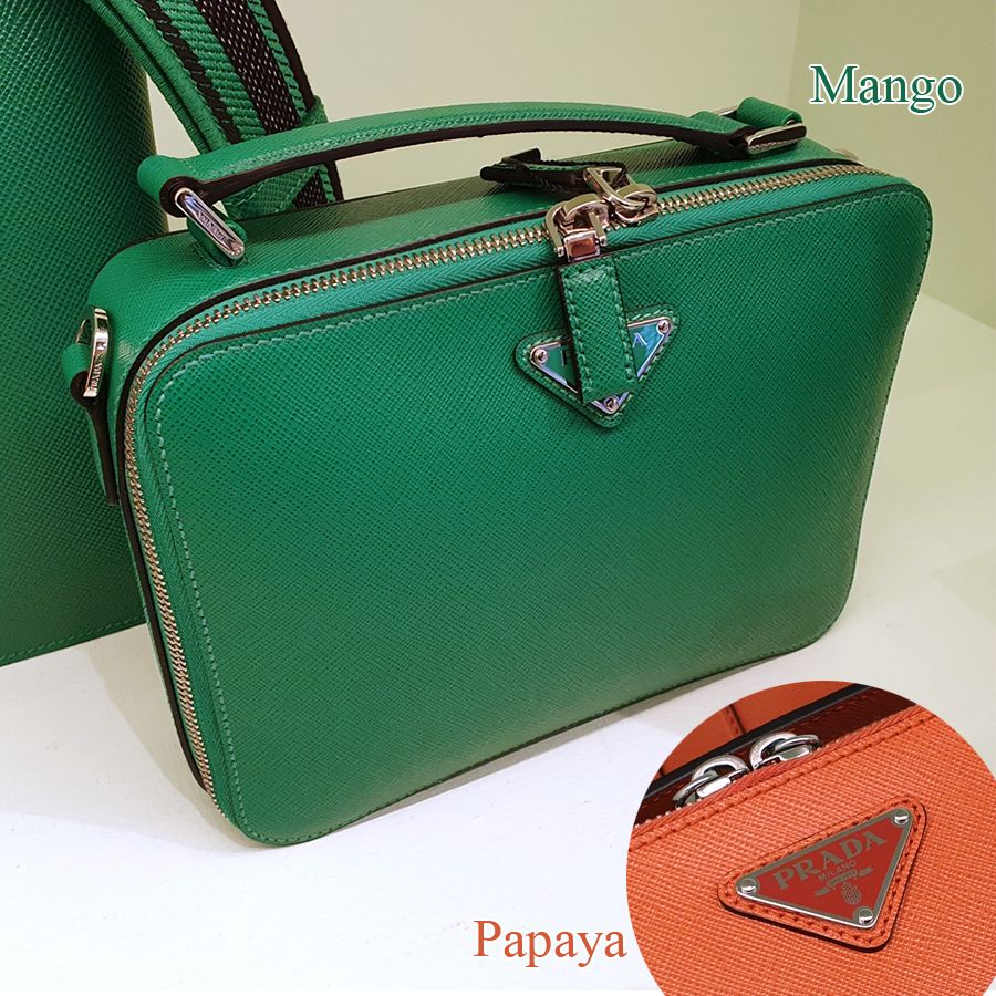 セール】プラダ☆ブリック サフィアーノレザー バッグ☆2VH069 (PRADA