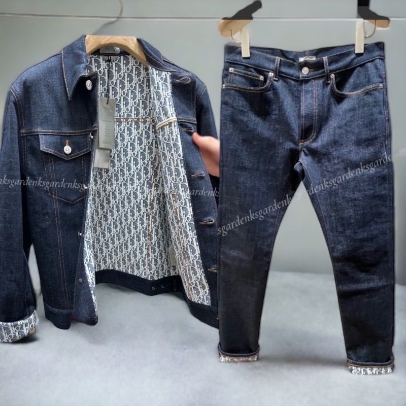 SETUPですぐ届く！DIOR デニムジャケット＆パンツ オブリーク (Dior