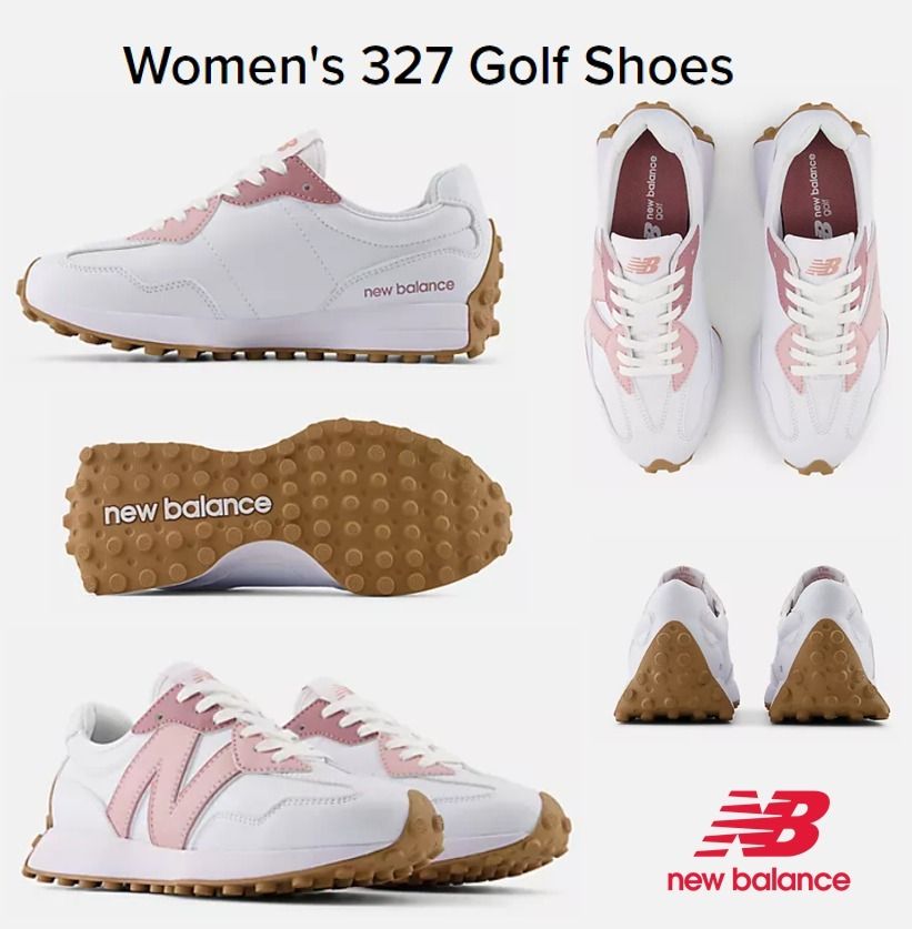 送料関税込NB☆Women's 327 Golf Shoesレディースゴルフシューズ (New