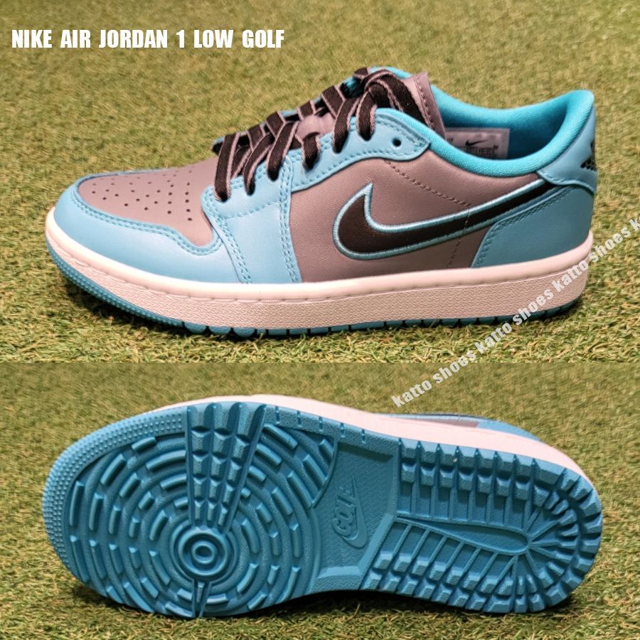 NIKE AIR JORDAN 1 LOW GOLF☆兼用☆COOL GREY/BLACK/GAMMA BLUE (Nike