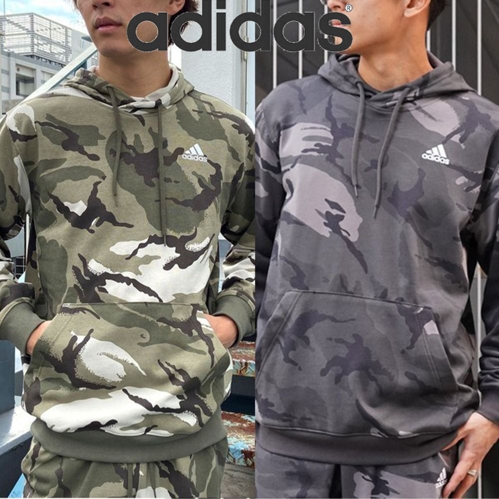 adidas】カモフラージュ パーカー☆セットアップとしても◎ (adidas