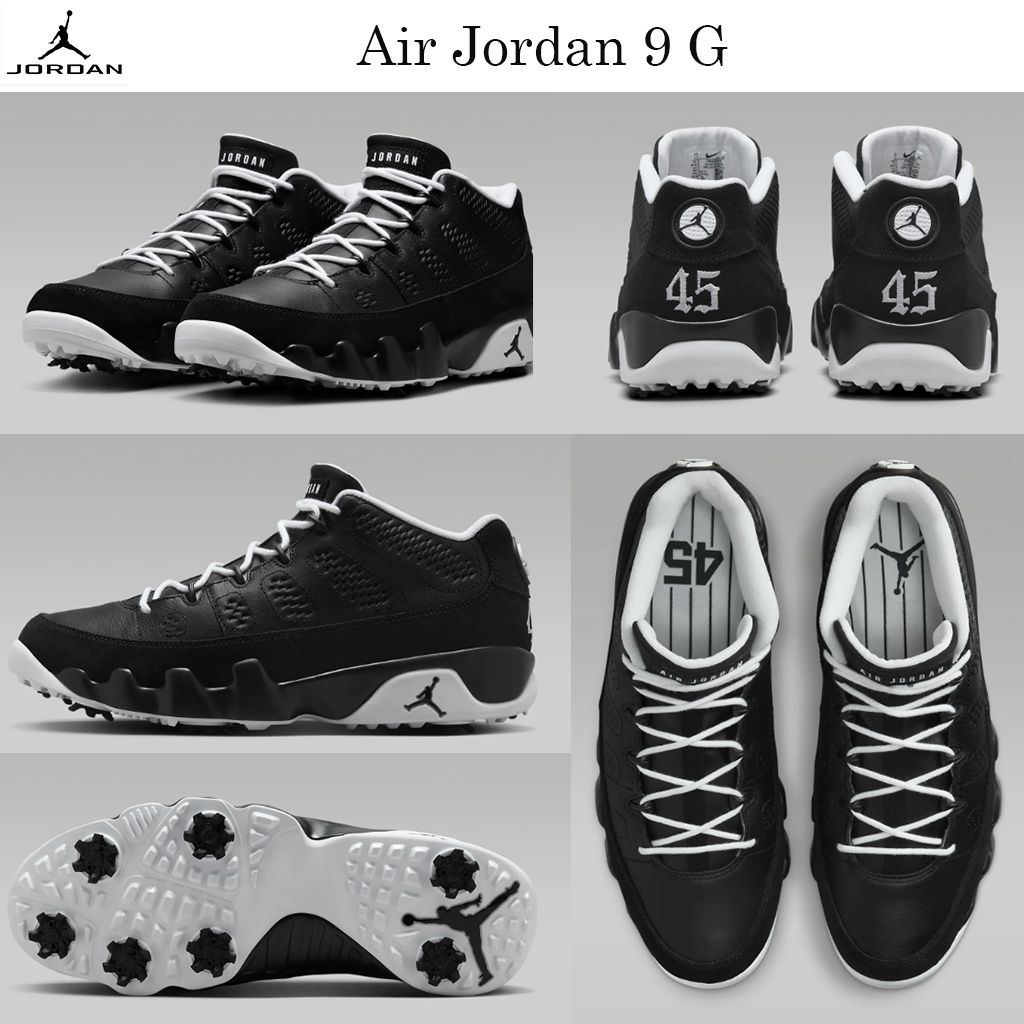 最新☆ジョーダンゴルフシューズ☆Air Jordan 9 G☆お早めに！ (Nike