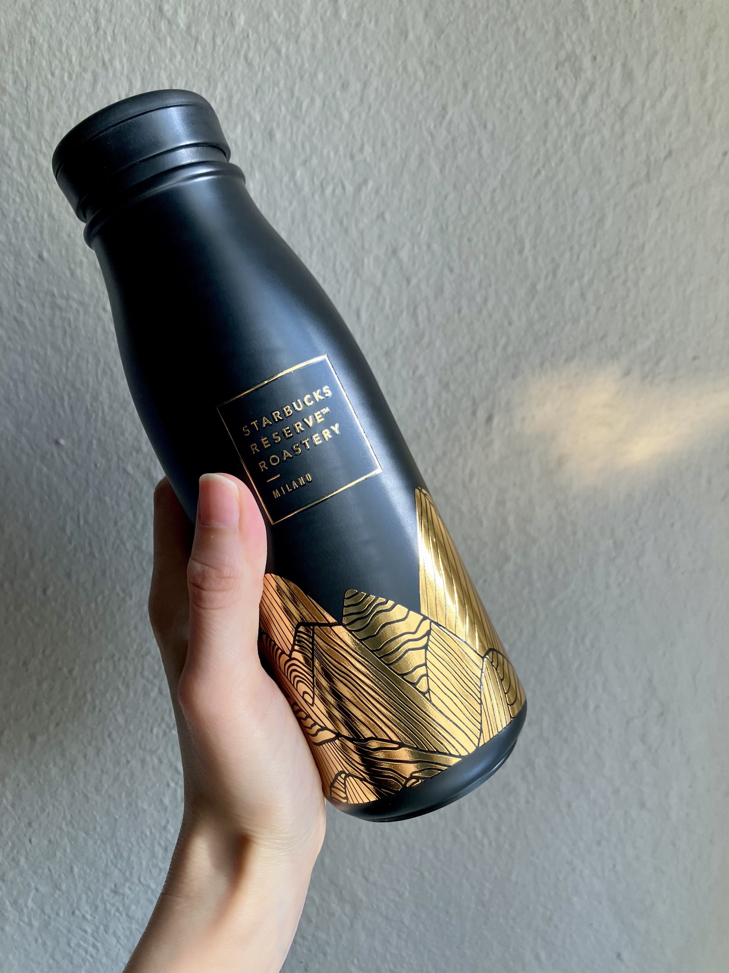 新作ミラノ限定スタバ◇ロースタリー◇ボトルタンブラーブラック