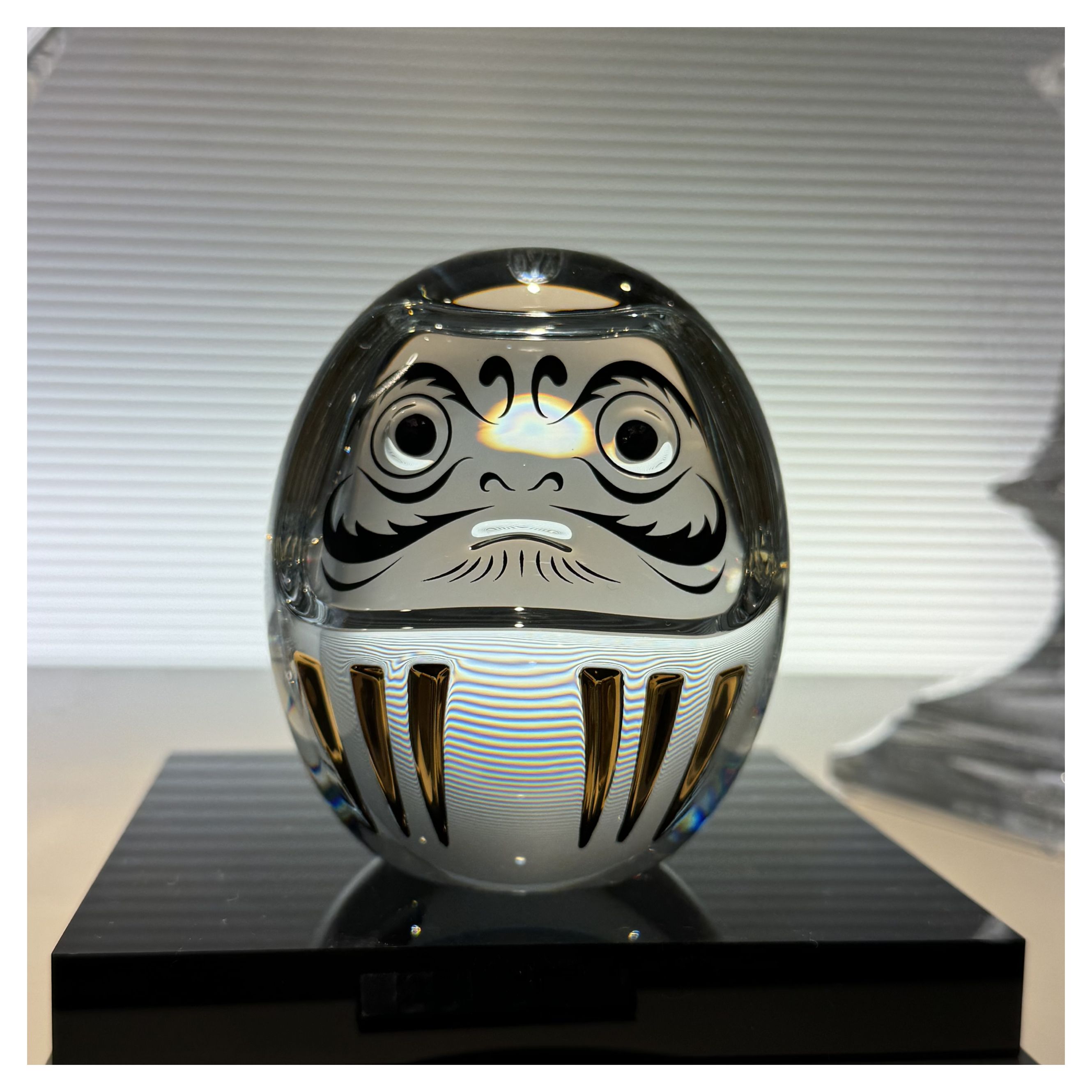 ○baccarat バカラ ダルマ だるま 置き物 (Baccarat Crystal/オブジェ