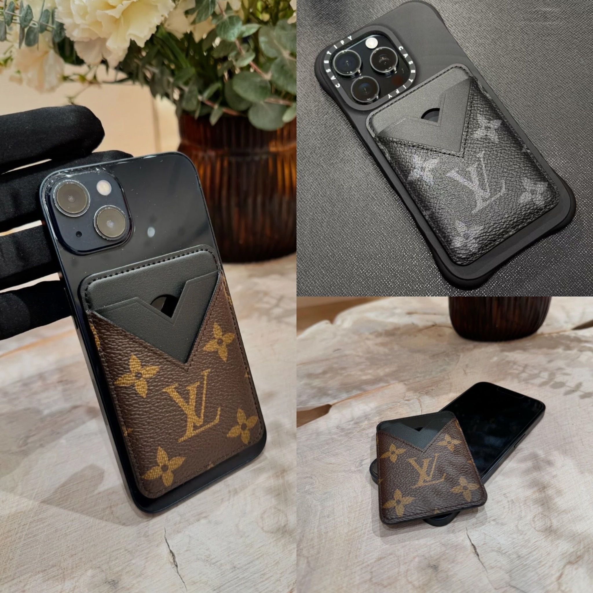 スマホ1つで生活できる時代LouisVuittonマグネットカードケース