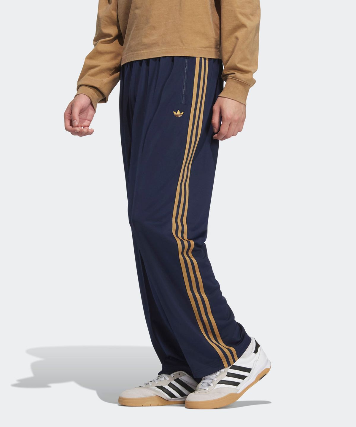 ADIDAS] トラックパンツ BB ネイビーオレンジ (adidas/トラックパンツ