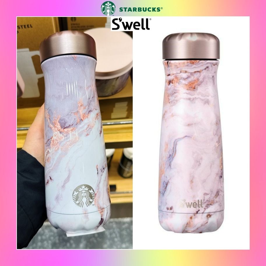 韓国スタバ】x Swell☆SS Swell Marble Travler Tumbler 591ml