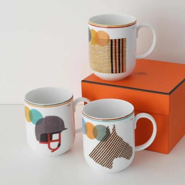 HERMES マグカップ Saut Herm?s ソー・エルメス P055131P (HERMES