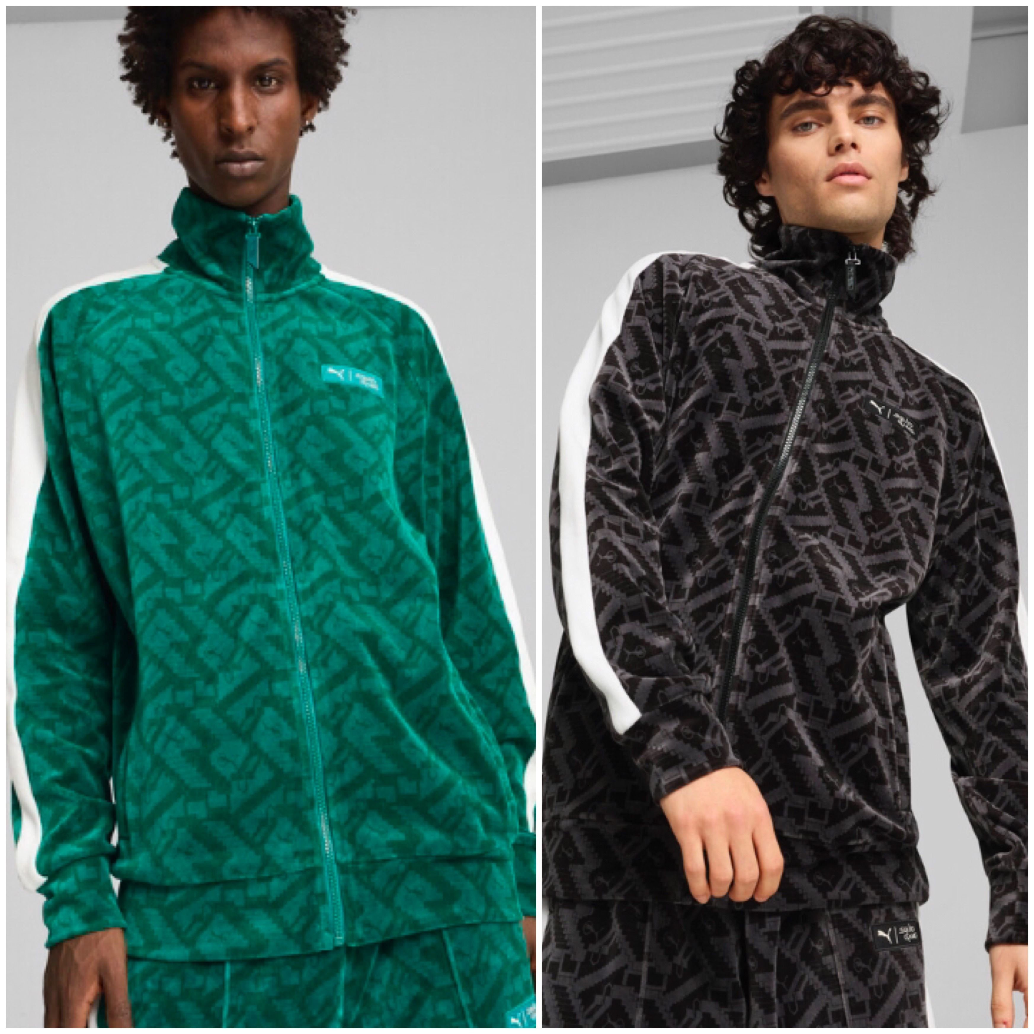 PUMA】PUMA x イカゲーム T7 ICONICベロア トラックジャケット (PUMA