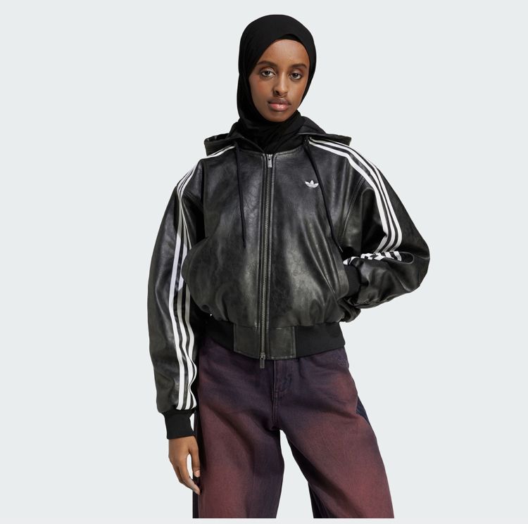 adidas】ADILENIUM SEASON 3 VINTAGE FAUX レザー ジャケット (adidas