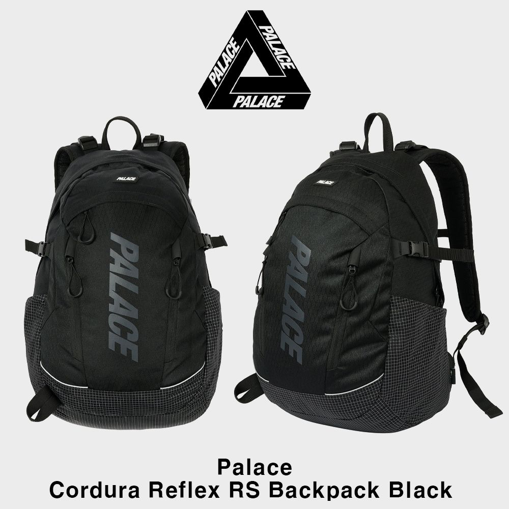 Palace】 Cordura Reflex RS Backpack Black - 25SS (Palace