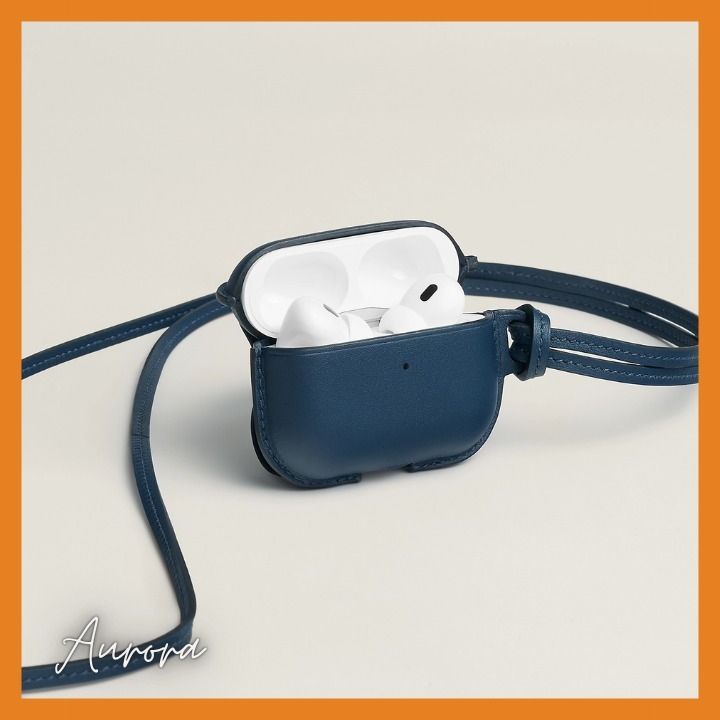 世界最安値!!関税無 [HERMES]AirPods Proケース ストラップ付 (HERMES