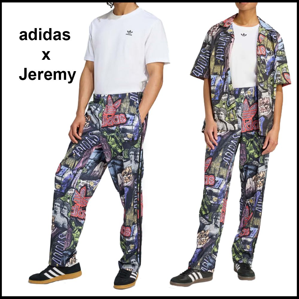 adidas x Jeremy Scott AOPトラックスーツボトムス (adidas/トラック