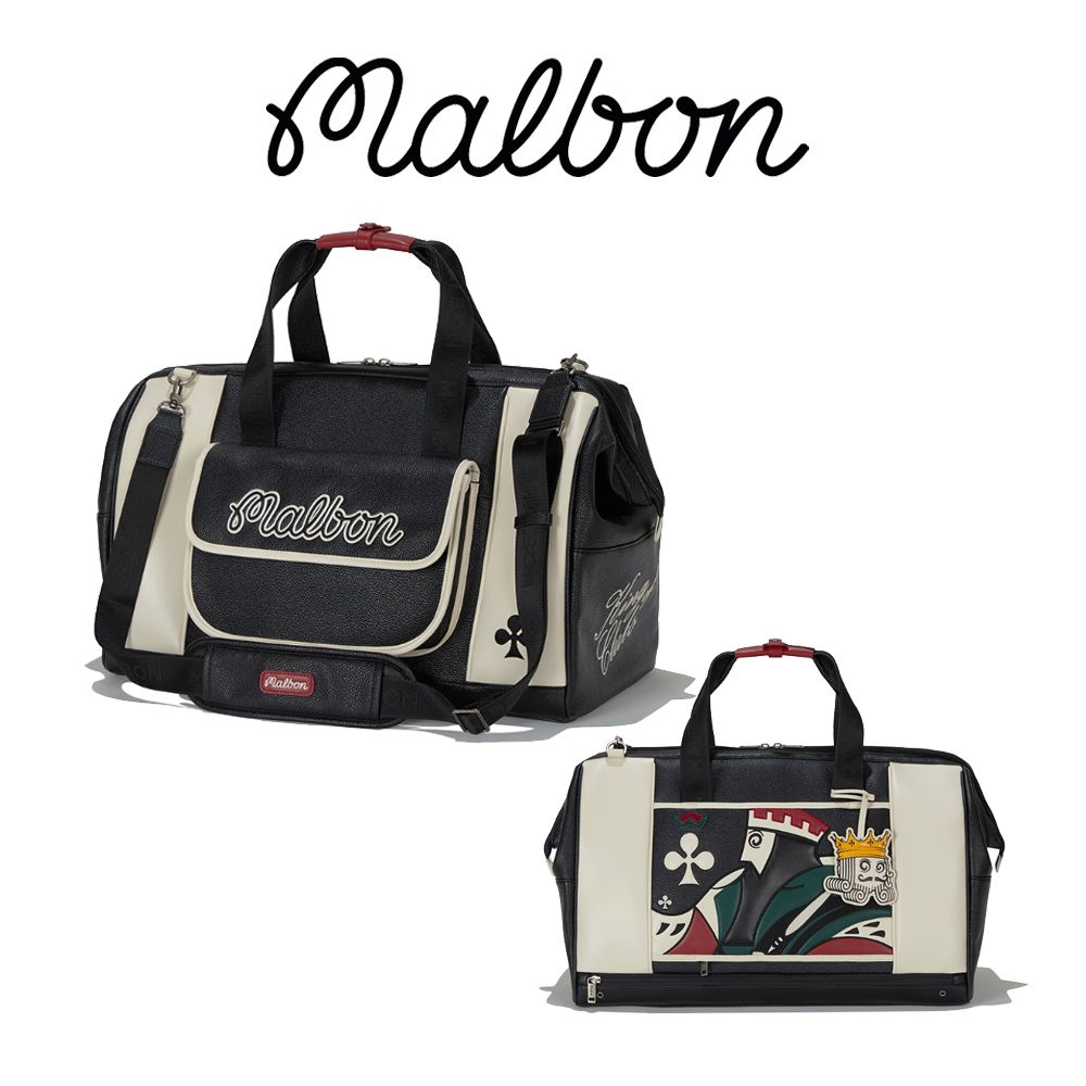 Malbon Golf☆大人気☆マルボン キングカードボストンバック♪ (Malbon