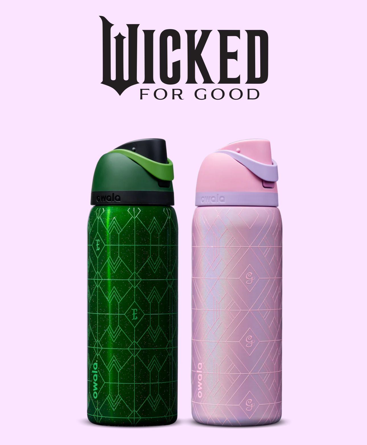 夢のコラボ Owala x Wicked FreeSip Water Bottle 水筒 32オンス