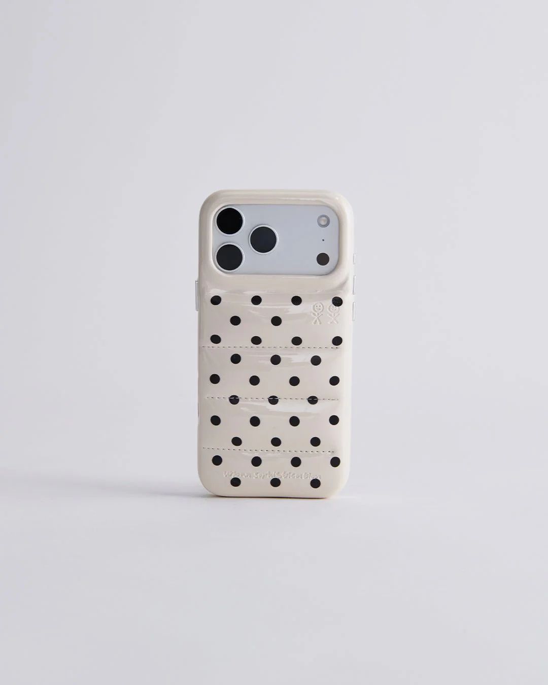 ☆UrbanSophistication☆The PUFFER CASE☆Inverse Polka Dots (Urban
