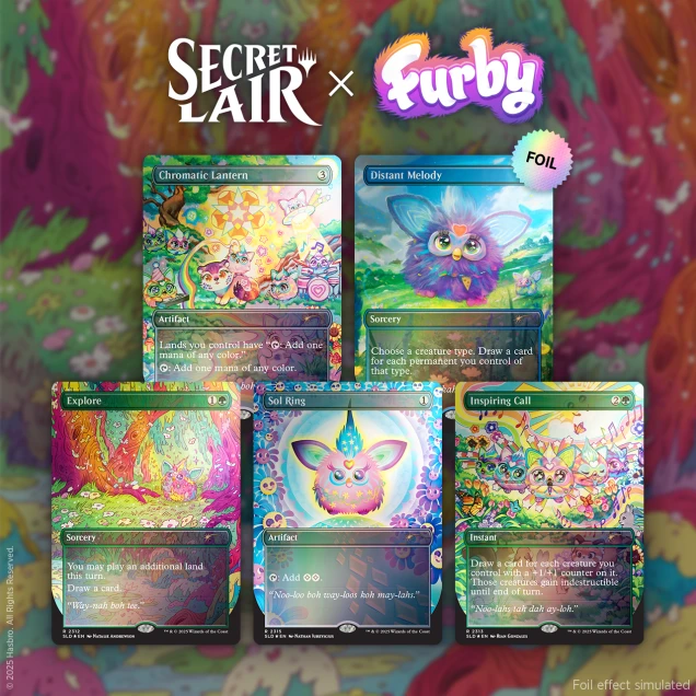 Secret Lair x Furby: Doo-ay Noo-lah Foil Edition​ | Secret Lair