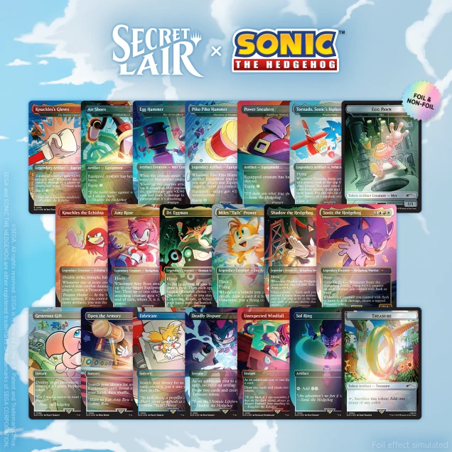 Super Sonic Bundle Foil Edition | Secret Lair