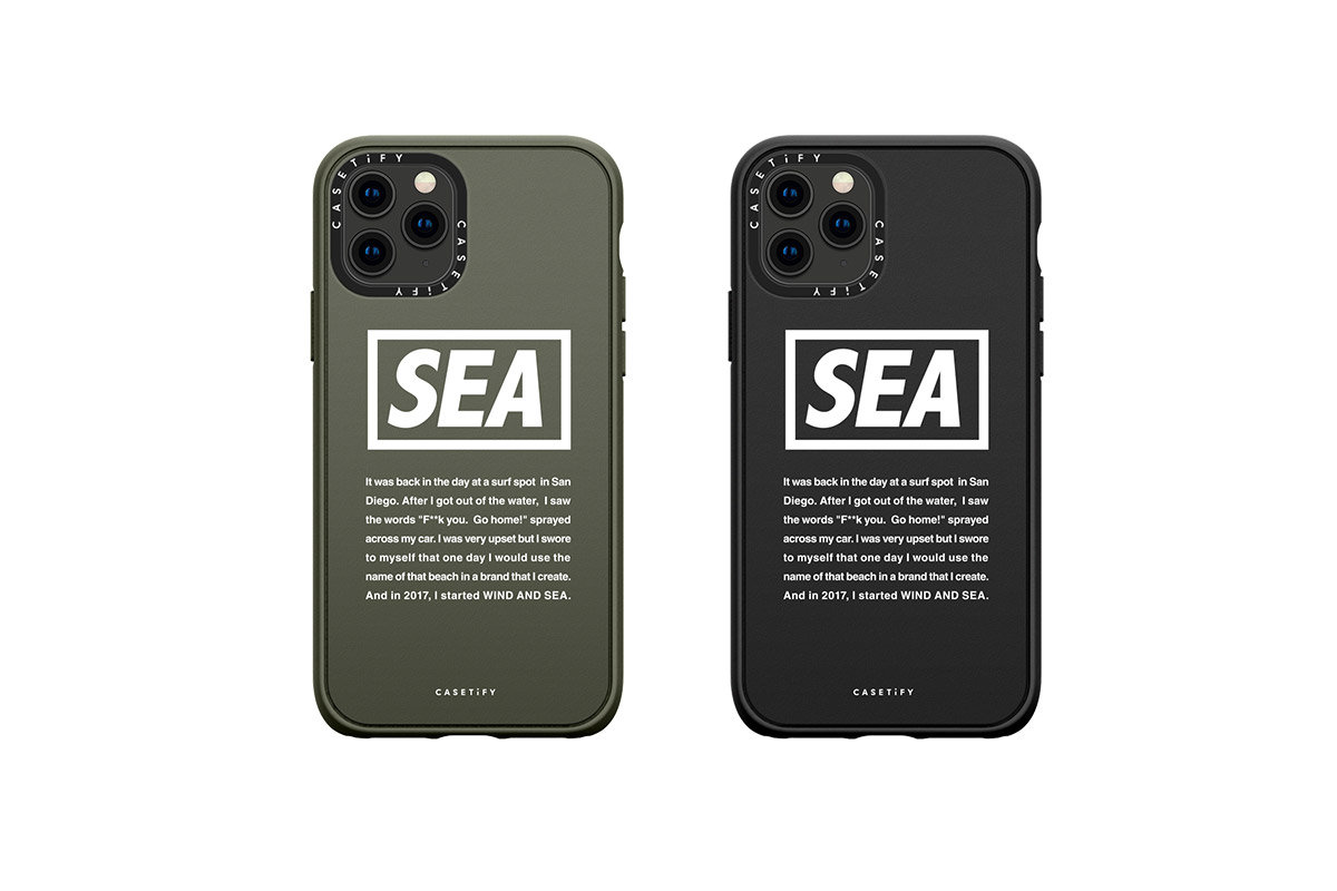 待望の「2020 WIND AND SEA × CASETiFYコレクション」第2弾が発売