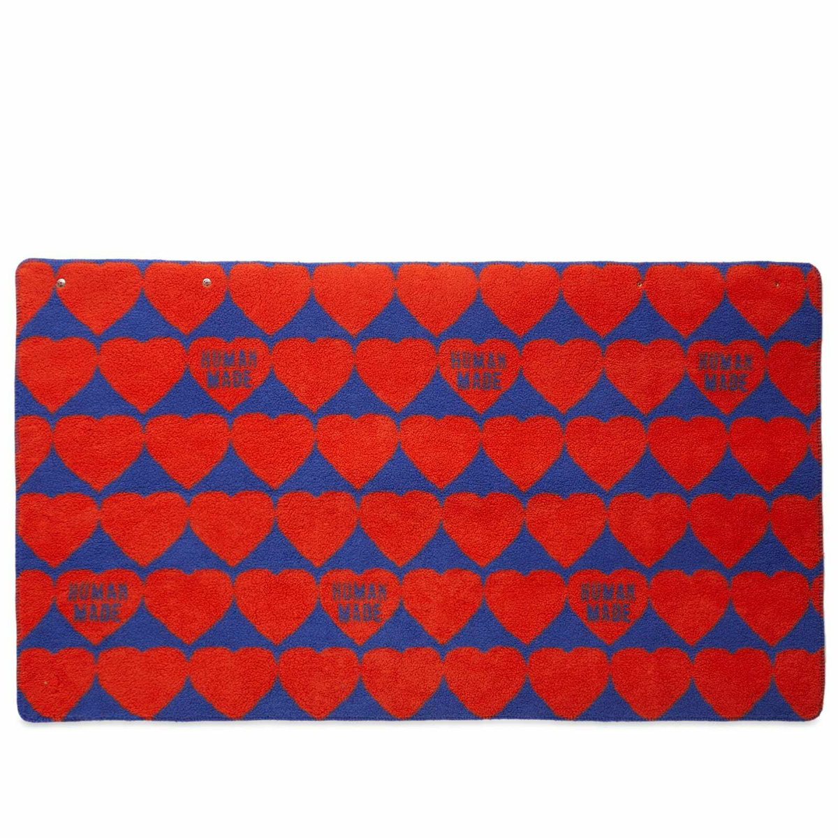 Human Made Men's Heart Beads Cushion in Red Human Made