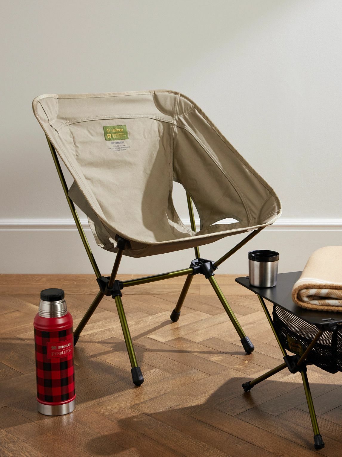 Neighborhood Men's Logo Foldable Chair in Black Neighborhood