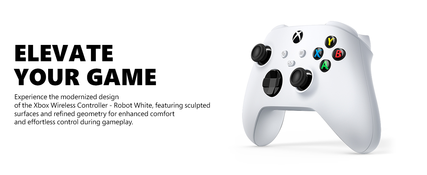 Microsoft Xbox Wireless Controller - Robot White – for Xbox Series