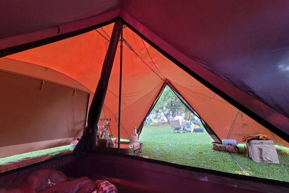 SPACE 1/4小型のインナーテント TiiTENT