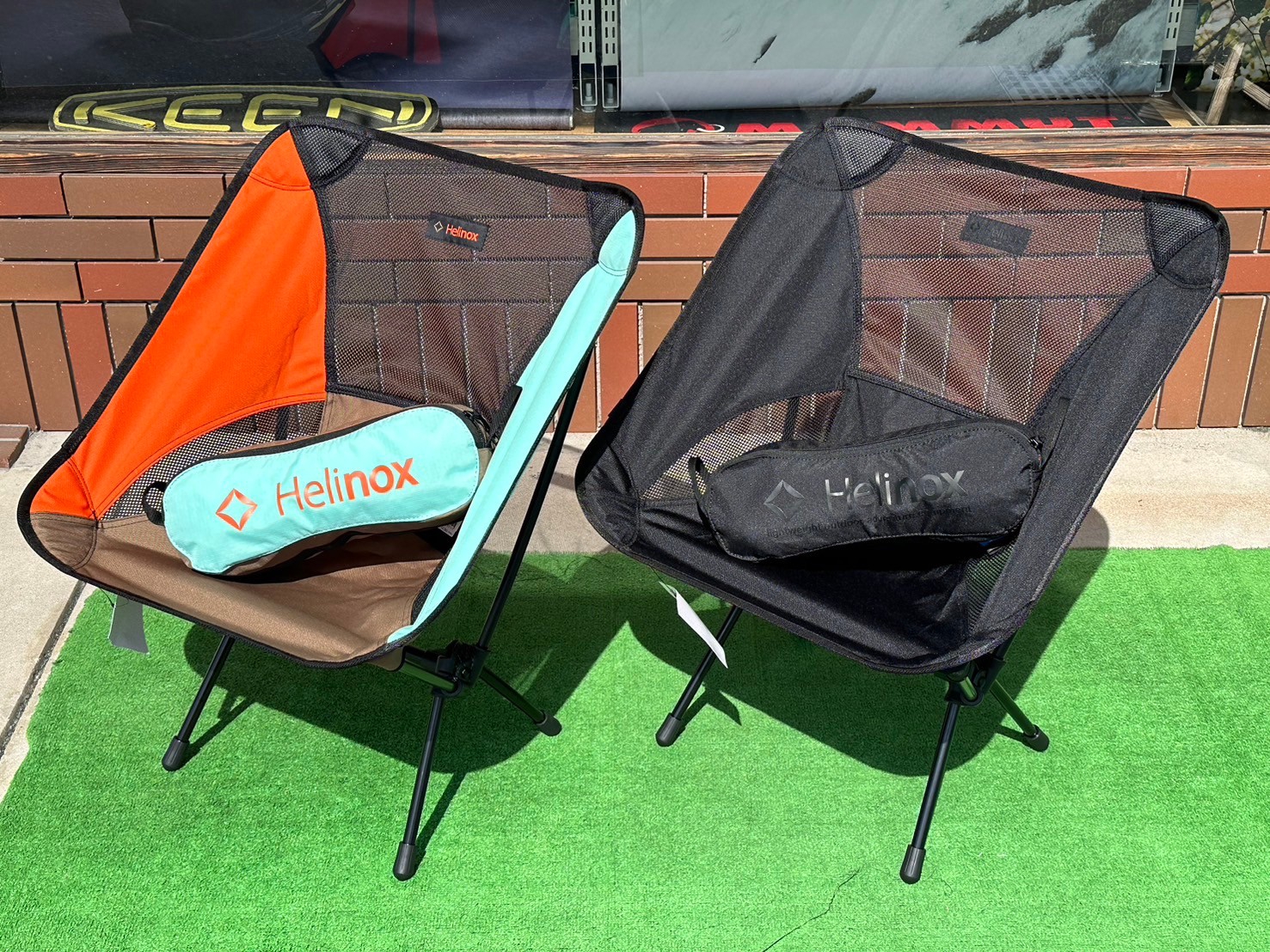 ヘリノックス 2024年新カラー ミントマルチブロック と復刻カラー