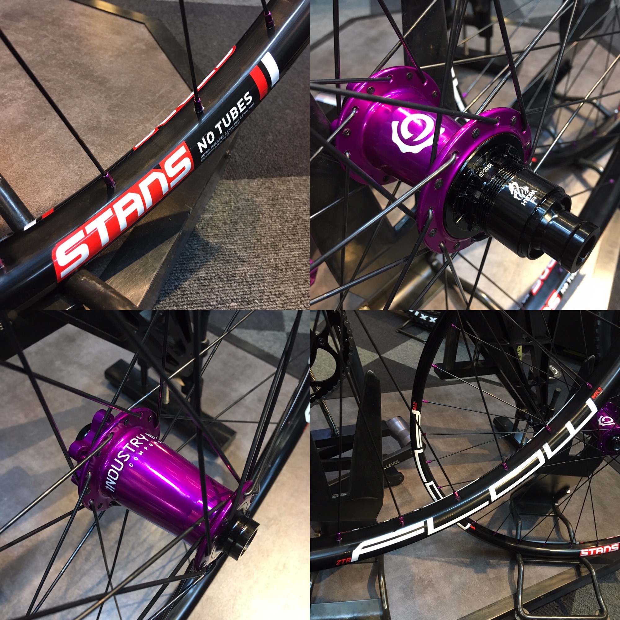 手組みホイール】インダストリーナイン×スタンズFLOW MK3