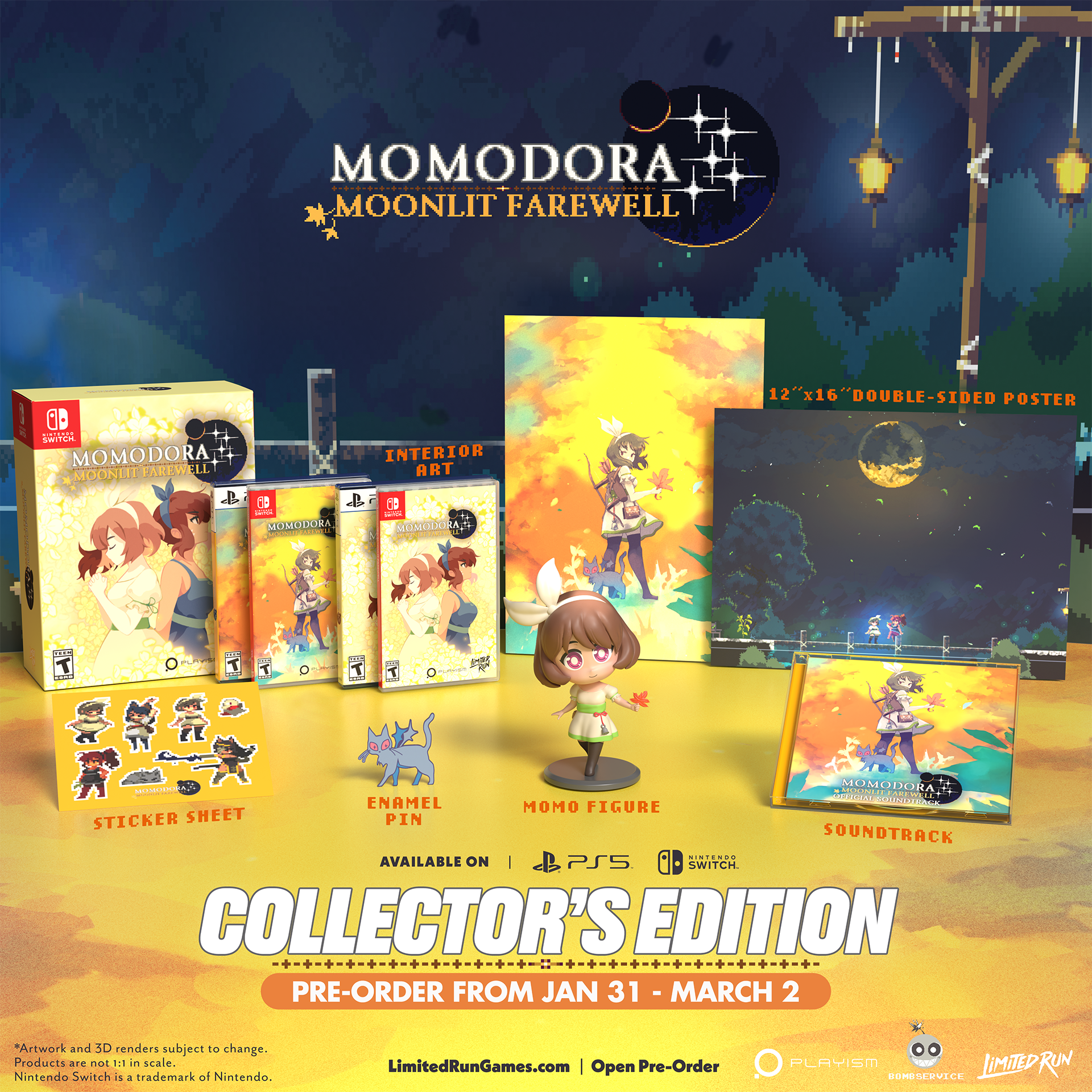 Momodora: Moonlit Farewell Collector's Edition (Switch, PS5
