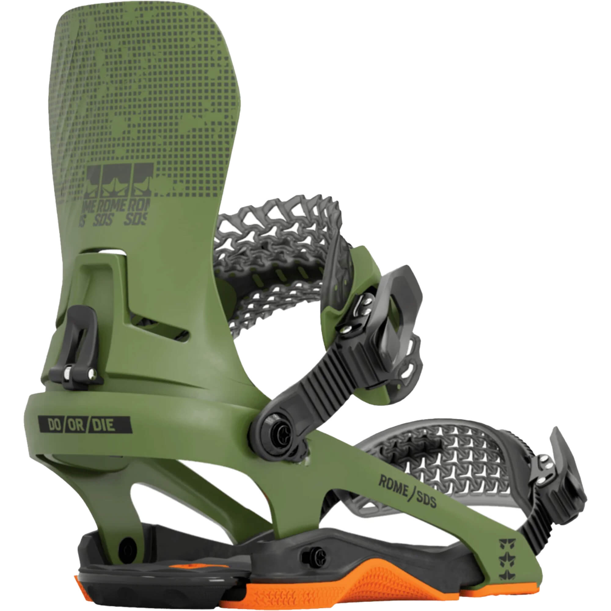 Rome DOD D3O Snowboard Bindings 2024 | Absolute-Snow