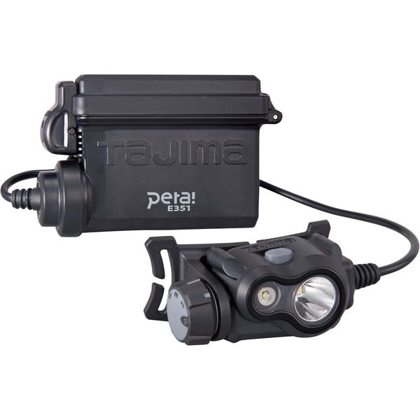ペタLEDヘッドライトE351セット ブラック LE-E351-SPBK 1セット TJM