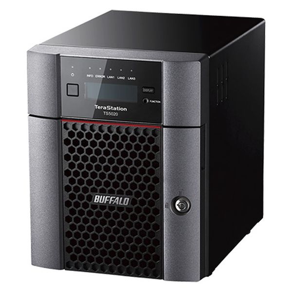 バッファロー TeraStation TS5420DNシリーズ 4ドライブNAS 12TB