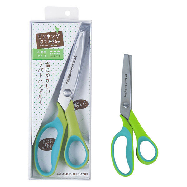 ミササ ピンキング はさみ 8211 ライムグリーン 0382166 1本 - アスクル
