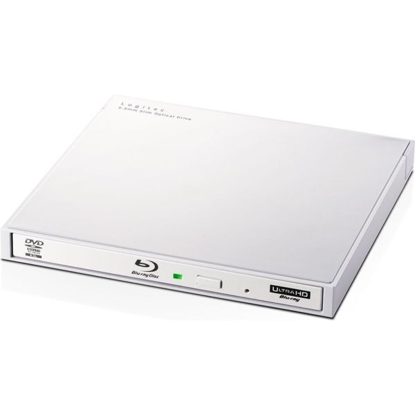 ロジテック Blu-rayディスクドライブ/USB3.0/スリム/書き込みソフト付