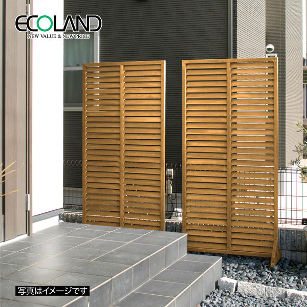 タカショー エコランド ルーバーラティス 900X1800mm EWL-918 1セット