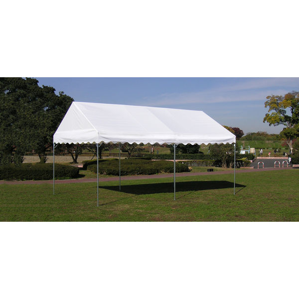 ogawa（オガワ） 集会用テント CJ式H型 新中折れフレーム 3号 白 屋根