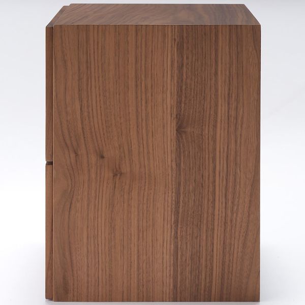 無印良品 スタッキングチェスト （引出し2段タイプ） ウォールナット材