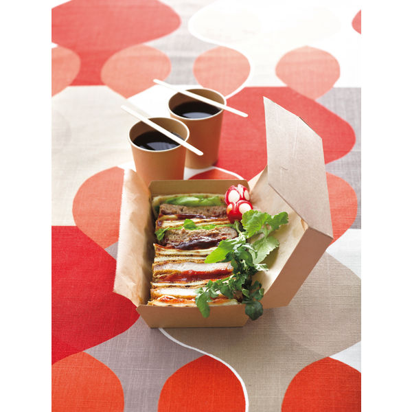 ランチボックス 未晒し L 1箱（200枚） - アスクル