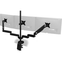 軒先渡し】ビーズ ロングモニターアームGS BMA-3GS-BK 1個（直送品