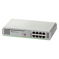 スイッチングハブ 8ポート 電源内蔵 AT-GS910/8 レイヤー2スイッチ