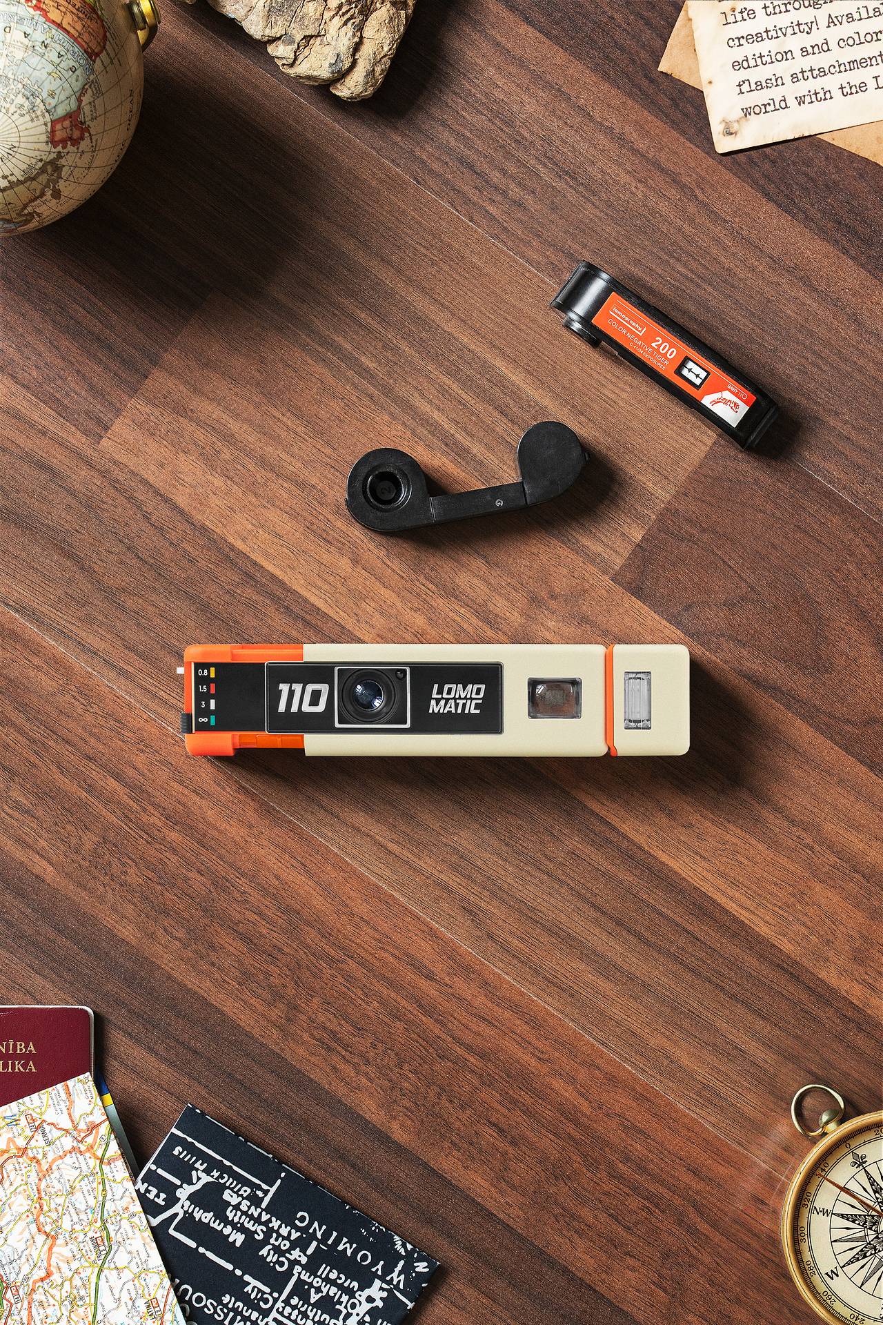 Lomomatic 110 Camera & Flash Golden Gate – Lomography