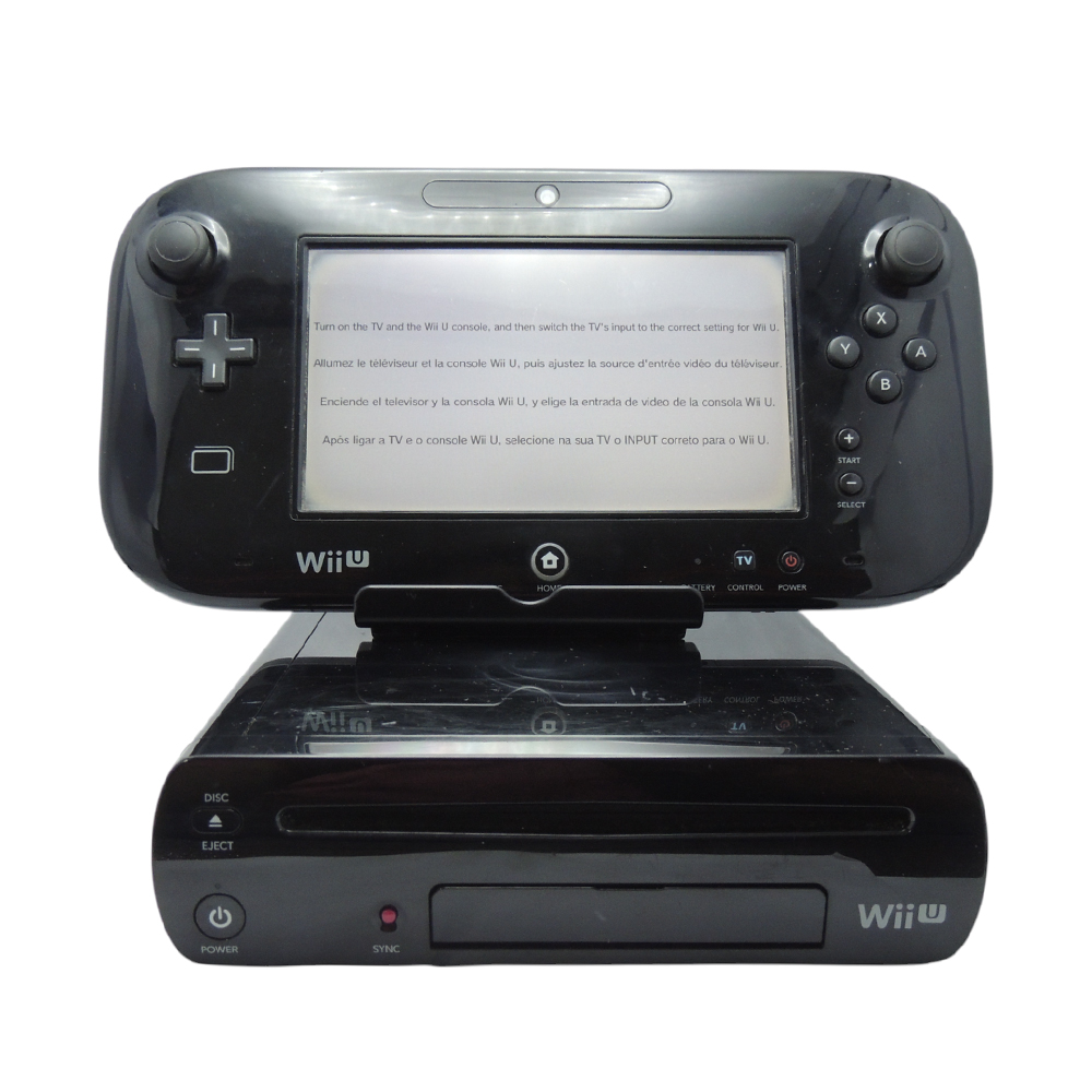 Console Nintendo Wii U Deluxe Set 32GB Preto - Nintendo - MeuGameUsado