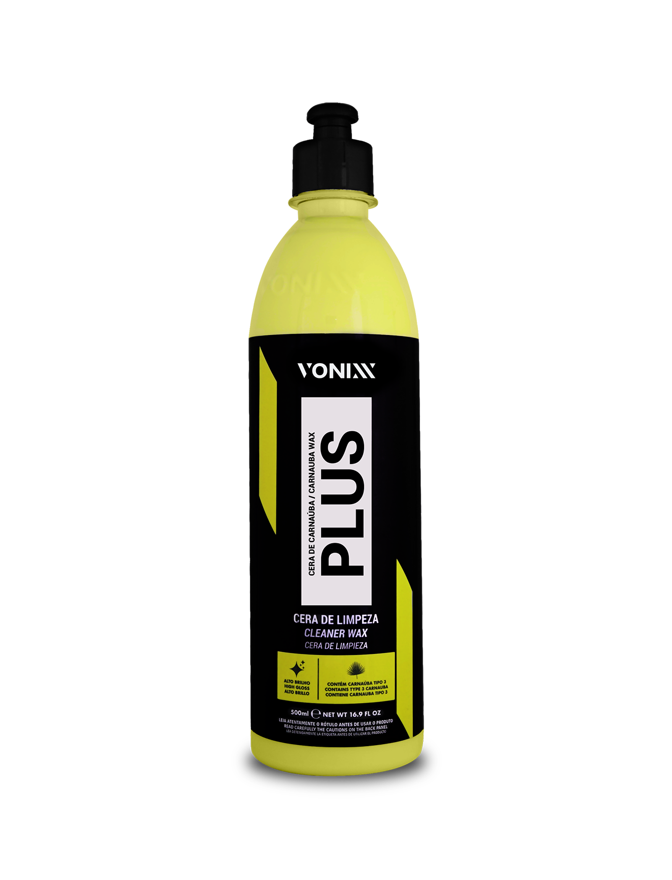 Carnaúba Plus Vonixx 500ml / 1,5L - AutoV Detail Brasil Store