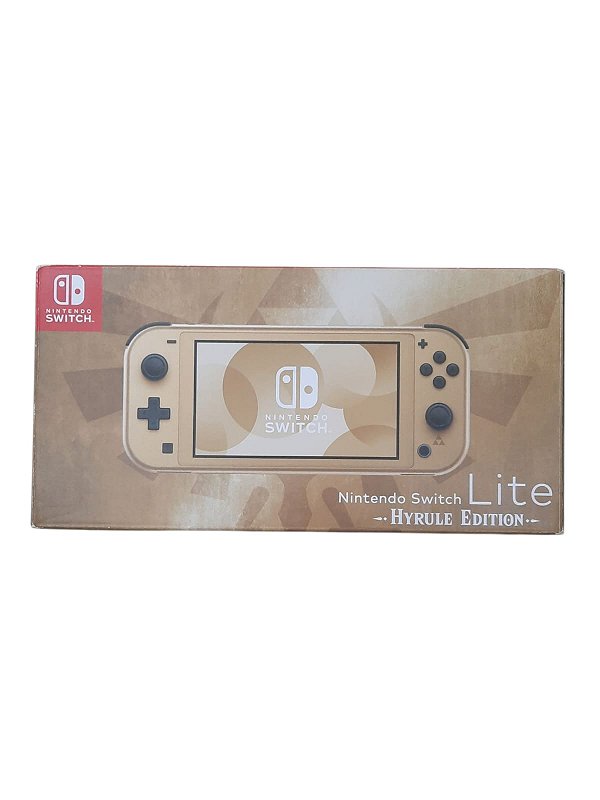 CONSOLE - NINTENDO SWITCH LITE HYRULE EDITION - World Colecionáveis